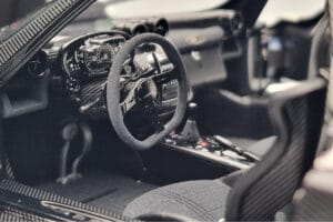 Pagani Zonda Cinque Bílý Benny Almost Real 1:18 850601001 Kov – obrázek 8 z 12