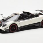 Pagani Zonda Cinque Roadster Bílý Benny Almost Real 1:18