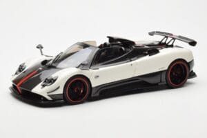 Pagani Zonda Cinque Roadster Bílý Benny Almost Real 1:18 850611001