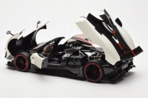 Pagani Zonda Cinque Roadster Bílý Benny Almost Real 1:18 850611001 Kov – obrázek 5 z 8