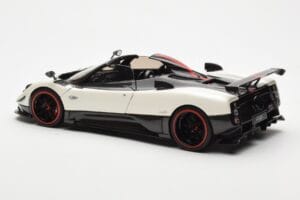 Pagani Zonda Cinque Roadster Bílý Benny Almost Real 1:18 850611001 Kov – obrázek 7 z 8