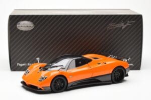 Pagani Zonda F Oranžový St Tropez Almost Real 1:18 850409001 Kov – obrázek 8 z 8
