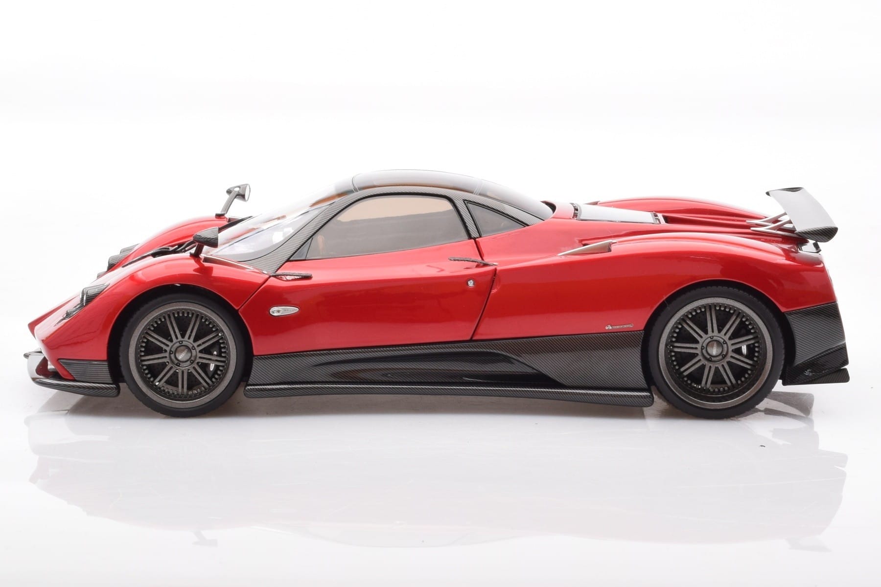 Pagani Zonda F Červený Monza Almost Real 1:18 850406001 Kov – obrázek 4 z 8