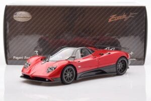 Pagani Zonda F Červený Monza Almost Real 1:18 850406001 Kov – obrázek 8 z 8