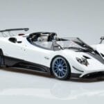 Pagani Zonda HP Barchetta Carbon Fiber Bílý LCD 1:18 LCD18009 WH Kov - image 6 of 9