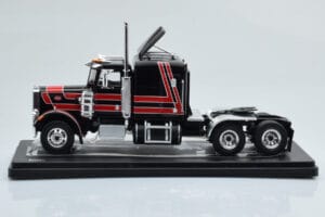 Peterbilt 359 Černý Červený IXO 1:43 TR158 Kov – obrázek 2 z 4