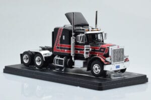Peterbilt 359 Černý Červený IXO 1:43 TR158 Kov – obrázek 3 z 4