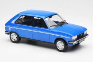 Peugeot 104 S Ibis Modrý Norev 1:18 184903 Kov – obrázek 4 z 6
