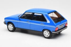 Peugeot 104 S Ibis Modrý Norev 1:18 184903 Kov – obrázek 5 z 6