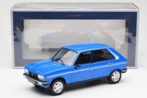Peugeot 104 S Ibis Modrý Norev 1:18 184903 Kov – obrázek 6 z 6