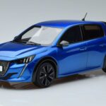 Peugeot 208 GT Line Modrý Otto 1:18 OT392 Pryskyřice