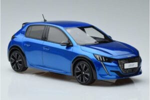 Peugeot 208 GT Line Modrý Otto 1:18 OT392 Pryskyřice – obrázek 4 z 6