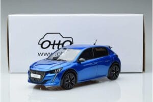 Peugeot 208 GT Line Modrý Otto 1:18 OT392 Pryskyřice – obrázek 6 z 6