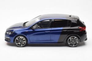 Peugeot 308 GTI Magnetic Modrý Černý Otto 1:18 OT922 Pryskyřice – obrázek 3 z 6