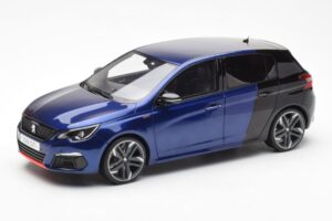 Peugeot 308 GTI Magnetic Modrý Černý Otto 1:18 OT922