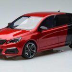 Peugeot 308 T9 GTI Červený Otto 1:18 OT368 Pryskyřice