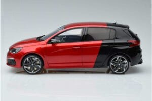 Peugeot 308 T9 GTI Červený Otto 1:18 OT368 Pryskyřice – obrázek 3 z 6