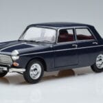 Peugeot 404 Modrý Norev 1:18 184836 Kov