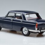 Peugeot 404 Modrý Norev 1:18 184836 Kov - image 6 of 7