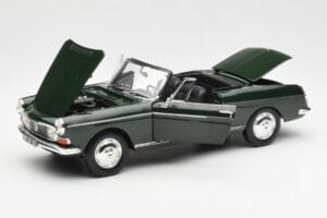 Peugeot 404 Kabriolet Antique Green Limitovaná Edice Norev 1:18 184829 Kov – obrázek 2 z 8