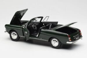Peugeot 404 Kabriolet Antique Green Limitovaná Edice Norev 1:18 184829 Kov – obrázek 5 z 8