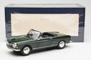 Peugeot 404 Kabriolet Antique Green Limitovaná Edice Norev 1:18 184829 Kov – obrázek 8 z 8