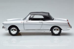Peugeot 404 Kabriolet Stříbrný Norev 1:18 184835 Kov – obrázek 4 z 8