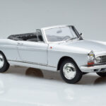 Peugeot 404 Kabriolet Stříbrný Norev 1:18 - image 6 of 8