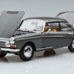 Peugeot 404 Coupe Graphite Šedý Norev 1:18 - image 2 of 7