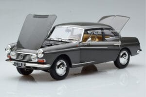 Peugeot 404 Coupe Graphite Šedý Norev 1:18 184834 Kov – obrázek 2 z 7