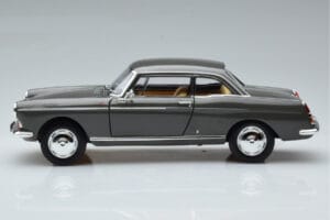 Peugeot 404 Coupe Graphite Šedý Norev 1:18 184834 Kov – obrázek 4 z 7