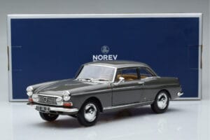 Peugeot 404 Coupe Graphite Šedý Norev 1:18 184834 Kov – obrázek 7 z 7