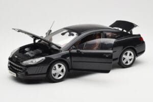 Peugeot 407 Coupé Černý Norev 1:18 184752 Kov – obrázek 2 z 8