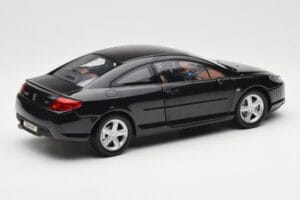 Peugeot 407 Coupé Černý Norev 1:18 184752 Kov – obrázek 3 z 8