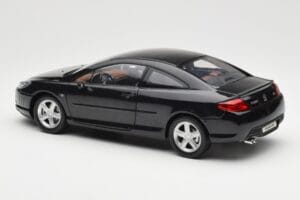 Peugeot 407 Coupé Černý Norev 1:18 184752 Kov – obrázek 7 z 8