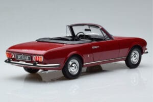 Peugeot 504 Kabriolet Červený Norev 1:18 184818 Kov – obrázek 3 z 8