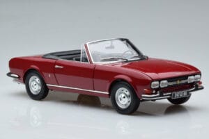 Peugeot 504 Kabriolet Červený Norev 1:18 184818 Kov – obrázek 6 z 8
