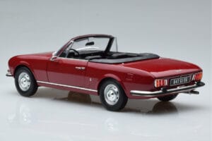 Peugeot 504 Kabriolet Červený Norev 1:18 184818 Kov – obrázek 7 z 8