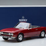 Peugeot 504 Kabriolet Červený Norev 1:18 - image 8 of 8