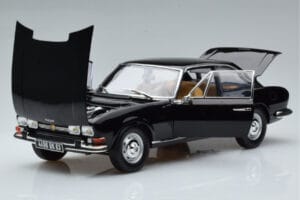 Peugeot 504 Coupe Černý Norev 1:18 184816 Kov – obrázek 2 z 7