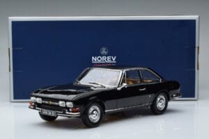 Peugeot 504 Coupe Černý Norev 1:18 184816 Kov – obrázek 7 z 7