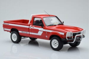 Peugeot 504 Dangel Pickup Červený Otto 1:18 OT436 Pryskyřice – obrázek 4 z 6
