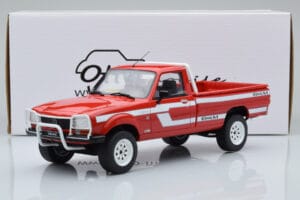 Peugeot 504 Dangel Pickup Červený Otto 1:18 OT436 Pryskyřice – obrázek 6 z 6