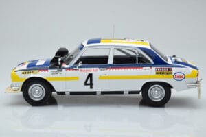 Peugeot 504 Ti #4 T. Makinen / H. Liddon Rally Morocco 1975 IXO 1:18 18RMC044B Kov – obrázek 3 z 6