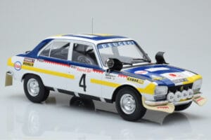 Peugeot 504 Ti #4 T. Makinen / H. Liddon Rally Morocco 1975 IXO 1:18 18RMC044B Kov – obrázek 4 z 6