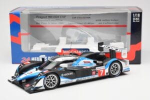 Peugeot 908 HDI FAP LMP1 #7 N. Minassian / P. Lamy / C. Klien 6th Place 24 Hours of Le Mans 2009 Minichamps 1:18 150091207 Ko – obrázek 6 z 6
