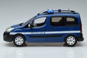 Peugeot Partner Gendarmerie Norev 1:18 184895 Kov – obrázek 3 z 6