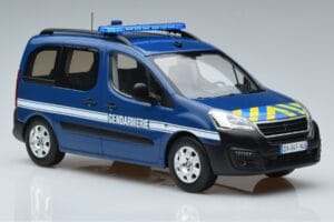 Peugeot Partner Gendarmerie Norev 1:18 184895 Kov – obrázek 4 z 6