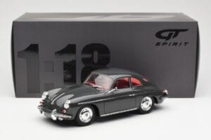 Porsche 356B 2000 GS Carrera 2 Šedý GT Spirit 1:18 GT793 Pryskyřice – obrázek 6 z 6