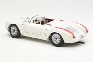 Porsche 550 Spyder Edice 70 Let Bílý Schuco 1:18 450033300 Kov – obrázek 7 z 8